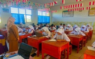 SD Negeri 77 Kota Bengkulu Gelar Ujian Tobo Kito (UTK)