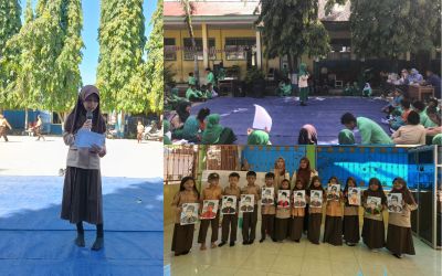 Kegiatan Perlombaan dalam Rangka Memperingati Bulan Bahasa  di SD Negeri 77 Kota Bengkulu Berlangsung Meriah!